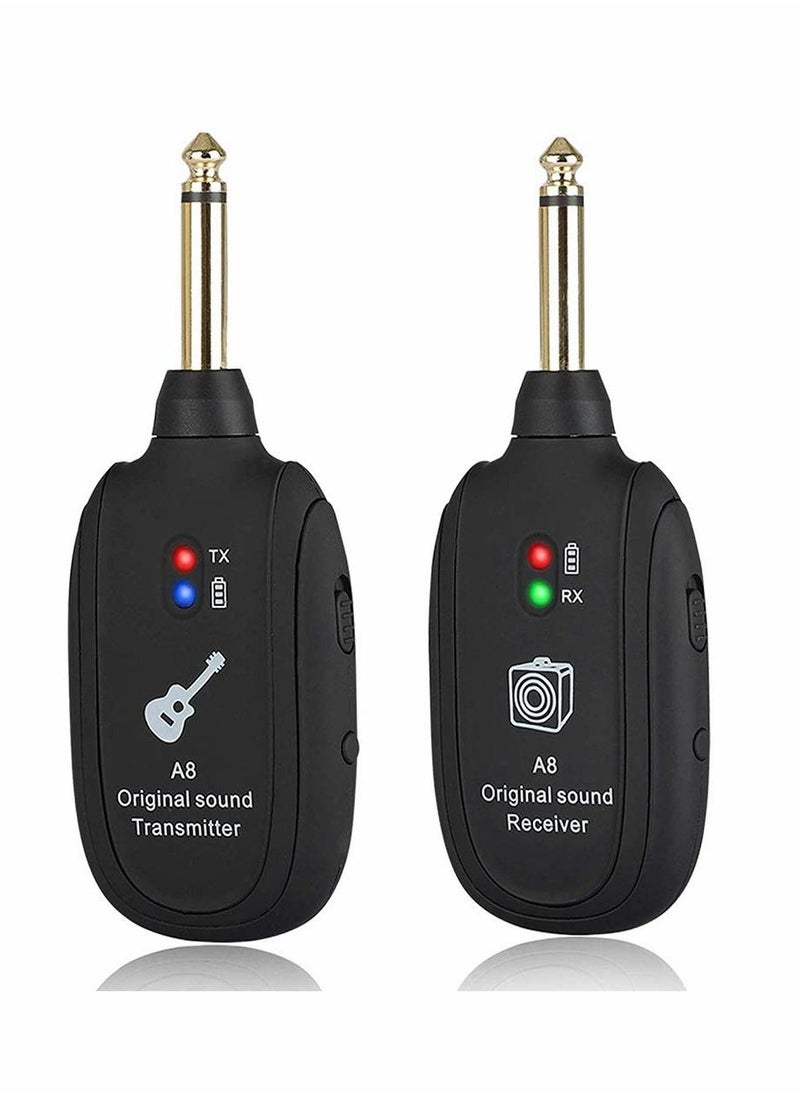 Wireless Guitar Transmitter Receiver Set  - Image 1