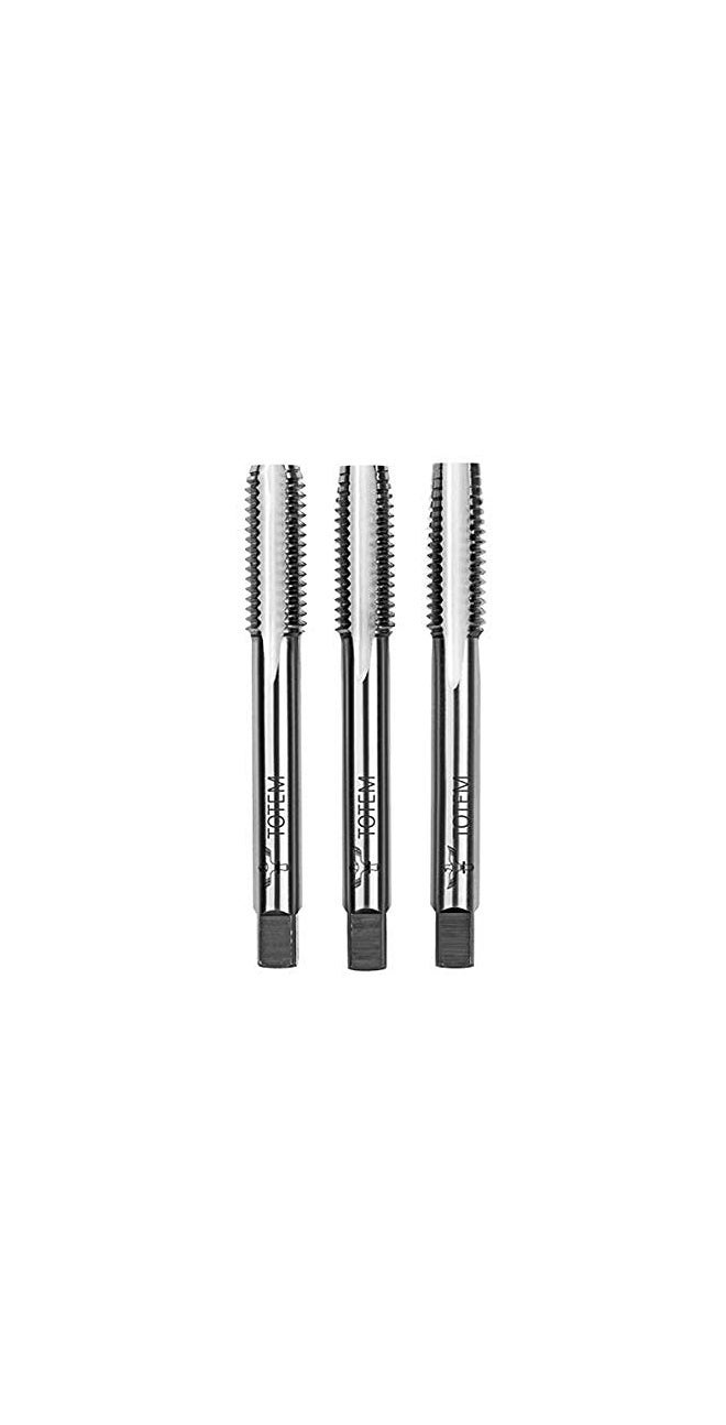 TH1 Totem HSS Tap Set For Threading 12MM(12 X 1.75) Set Of 3 Pieces - Image 2