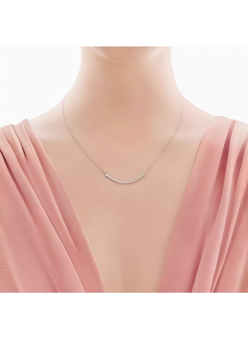 Tiffany & Co. Tiffany T™ Smile Pendant Necklace, Small - Image 2