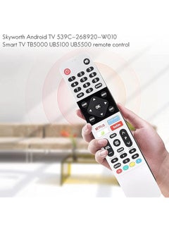 erorex New Smart Tv Remote Control Replacement Fit For Skyworth Android Tv Tb5000 Ub5100 Ub5500 539C 268920 W010 Televisions Controller  - Image 2