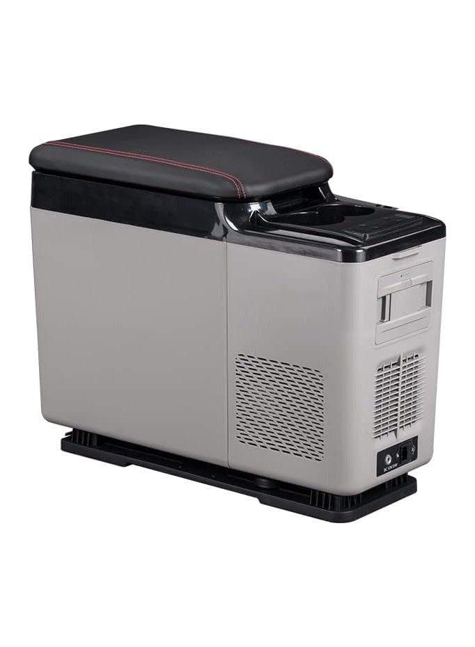 كروني Crony 15L Portable Vehicle Refrigerator – Mini Freezer with LCD Display, Foam Insulation, 12V DC Car Cooler with Wheels & Internal Freezer Compartment - Image 1