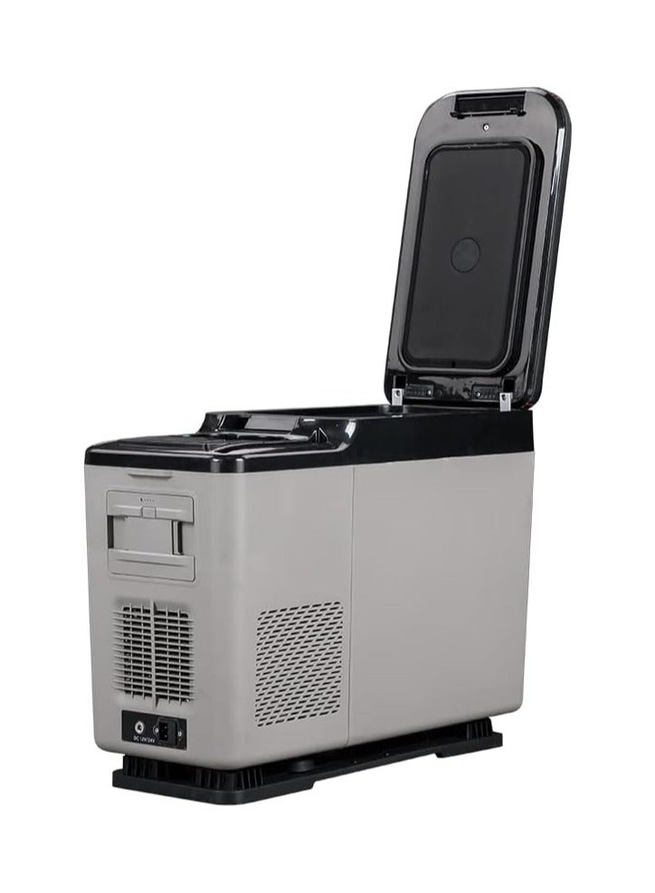 كروني Crony 15L Portable Vehicle Refrigerator – Mini Freezer with LCD Display, Foam Insulation, 12V DC Car Cooler with Wheels & Internal Freezer Compartment - Image 3