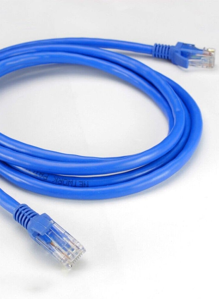 Tortox CAT 6E Ethernet Cable, ETL Verified To ETA/TIA 568, 10Gbps Download Speed, UTP 4 Pairs 24AWG Patch Cable, PVC Outer Jacket, Splashproof Cable (1M) - Image 2