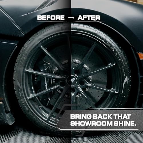 Blackline Car Care - Blackout Trim and Tire Dressing for Plastic, Rubber, Vinyl, and Tires Safe for Cars, Trucks, SUVs & More - 16 fl OZ - Image 5