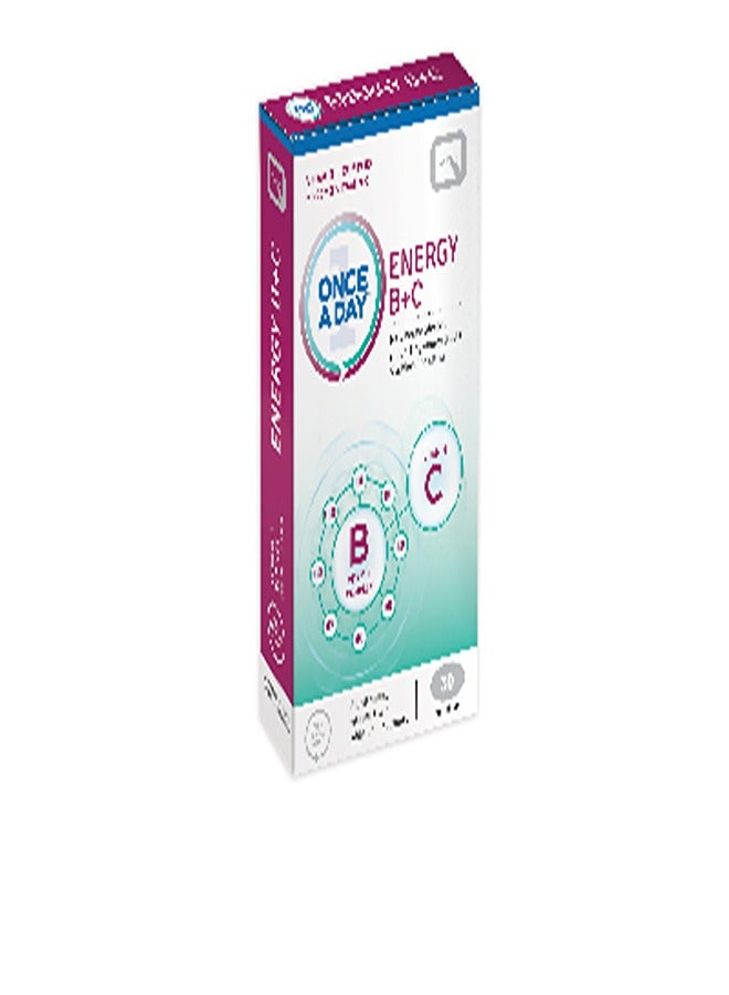 Once A Day Energy B Plus C Tablets