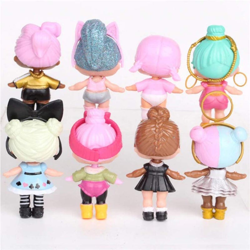 Surprise Blind Box Toy: 8 Unique Dolls - Exciting Opening Experience Fashionable Cute Doll Set for Kids and Doll Collectors - Image 2
