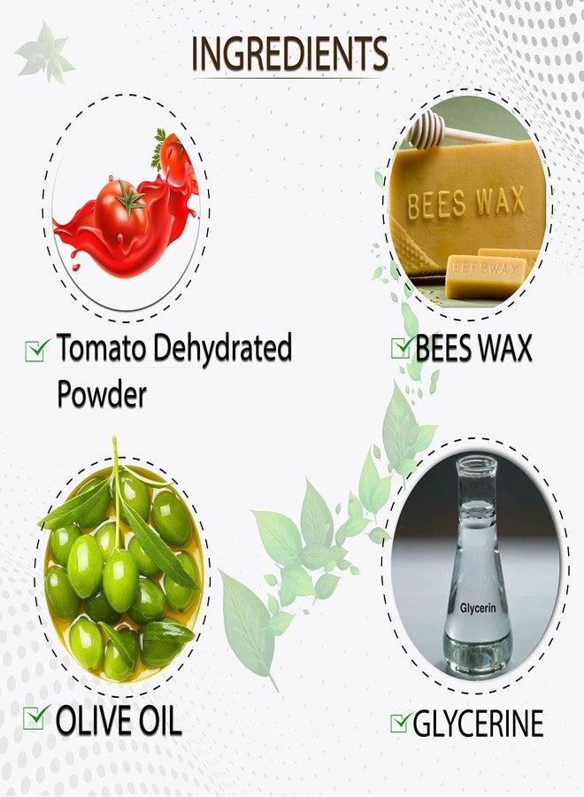 Glamroot Tomato Skin Brightening Facial Nourishing Gel with Tomato extract, Olive Oil, Wheatgerm Oil, Synthetic Bees Wax, Glycerine, Polysorbate 60. (for men/women/girls) - Image 2