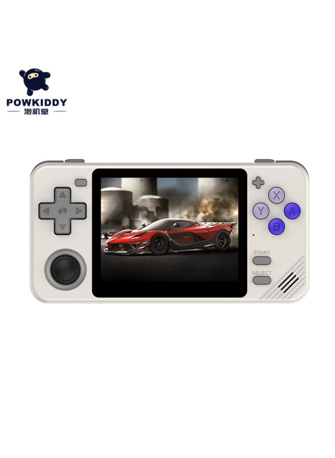 Generic - Powkiddy Bubble Machine Hall RGB10X Handheld Open Source Rocker Arcade Retro Handheld Game Machine GBA HD SFC-Product's Colour:Transparent Black-Model:RGB10X - Image 1