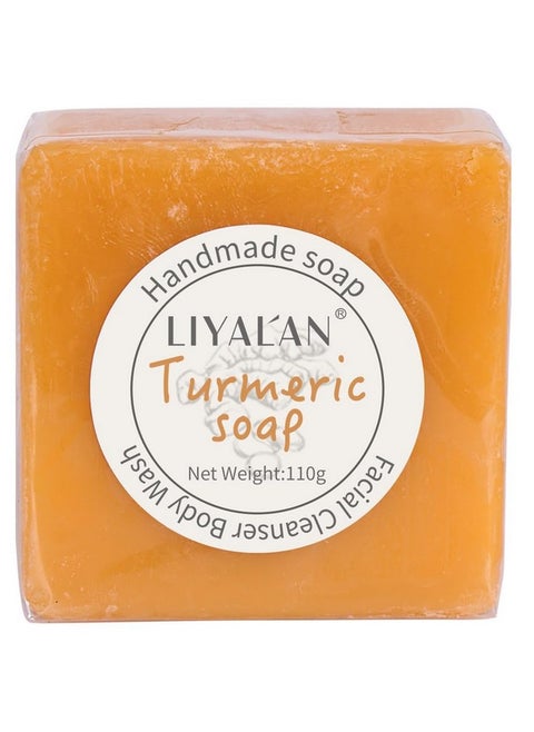 Turmeric Soap Bar For Face & Body-Tumeric Soap,Smooth Skin,Deep Cleansing, Natural Handmade Soap Sensitive Skin Formula, Vegan Soap