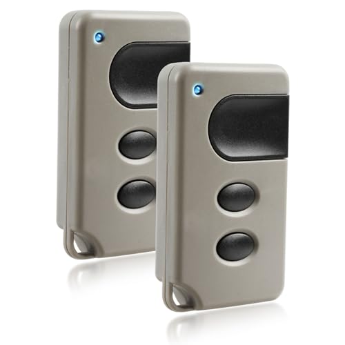 Garage Outlet 2 جهاز تحكم عن بعد لدائرة باب المرآب لمفتاح LiftMaster 370LM 371LM 372LM 373LM / Chamberlain 950D 953D 956D / Craftsman 139.53753 متوافق مع زر التعلم الأرجواني 315MH - Image 1