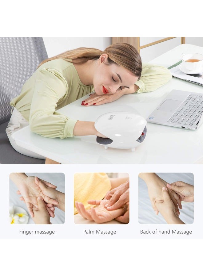 COMFIER Wireless Hand Massager with Heat,FSA or HSA,3 Levels Compression & Heating,Rechargeable Hand Massager Machine for Carpal Tunnel,Gift for Men,Women - Image 4