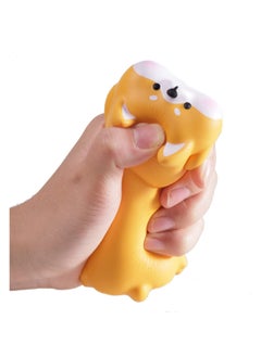 SYOSI Wrist Rest Support for Mouse Keyboard Computer Arm Rest for Desk Ergonomic Kawaii Office Supplies Slow Rising PU Mouse Pad Yellow Chaigou  - Image 2