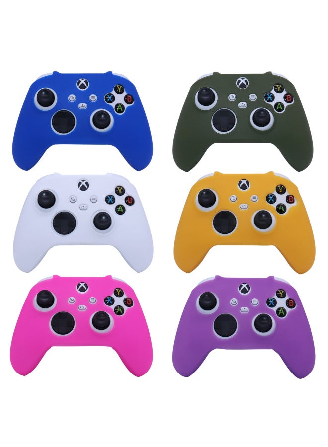 Xbox Series Silicone Controller Cover Series S/x Wireless Handle Protective Case Xsx Single Color Cover-Product Color:Green - Image 2