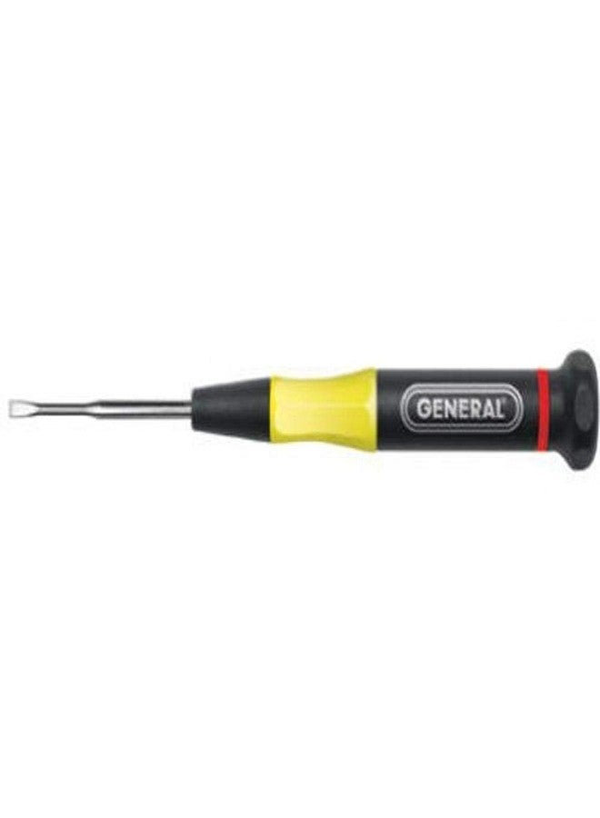 General Tools Precision Screwdriver #611078, Slotted, 5/64 Inch - Image 1