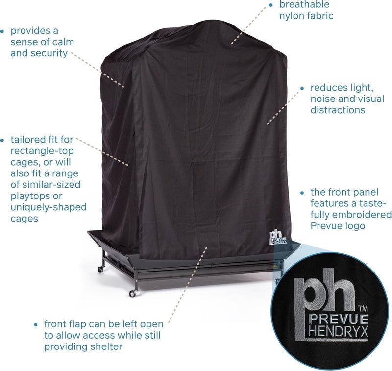 PH Prevue Hendryx Extra Large Bird Cage Cover - Reduces Stress and Aids Sleep - Image 3