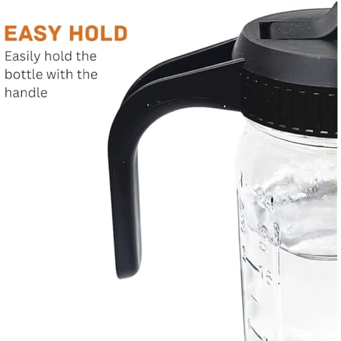 ترتيس إبريق زجاجي مع غطاء مصفاة سعة 946 مل ارتفاع 192 سم رمادي - Image 3