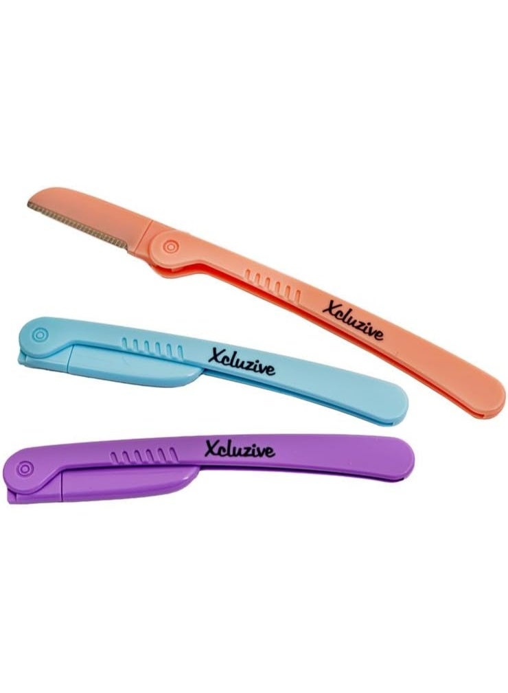 Xcluzive Facial & Body Hair Razor, Pack of 3, Plastic Handle, Unisex-Adults - Image 4