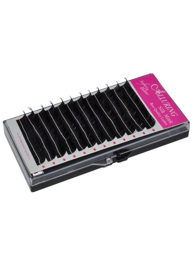 Alluring Silk Mink Lashes For Eyelash Extensions D Curl .20Mm Thickness - Image 2