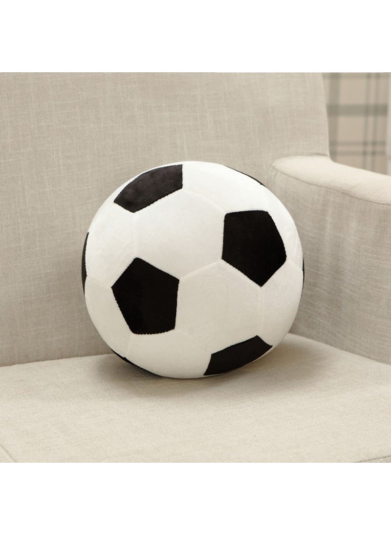 OurHonor OurHonor Plush Soccer Ball  11.8"" Soft Soccer Stuffed Toy Soccerball Throw Pillow Fluffy Football Plushies Toy Sport Gift for Boy & Girls Chrismas Decor  - Image 2