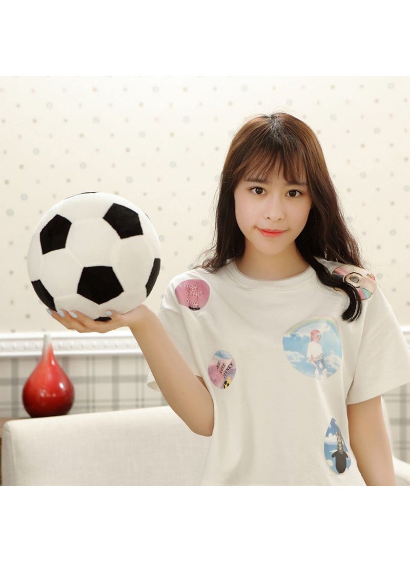 OurHonor OurHonor Plush Soccer Ball  11.8"" Soft Soccer Stuffed Toy Soccerball Throw Pillow Fluffy Football Plushies Toy Sport Gift for Boy & Girls Chrismas Decor  - Image 5
