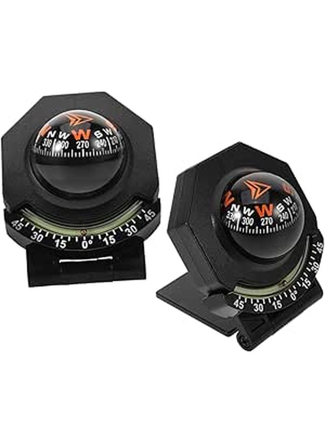 Vehicle Mount Ball Car Compass Inclinometer High Precision Surface Gauge - Image 1