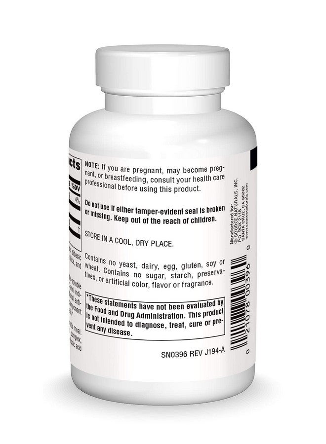 Source Naturals Alpha Lipoic Acid 200 Mg Supports Healthy Sugar Metabolism Liver Function & Energy Generation 120 Tablets - Image 3