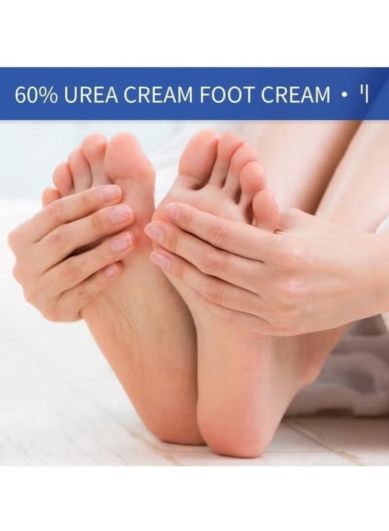 SUMAX 60% Urea Foot Cream with 2% Salicylic Acid, Intense Hydration Moisturizer for Dry Cracked Feet, Hands, and Body, Softens and Exfoliates Dead Skin, 50ml - Image 4