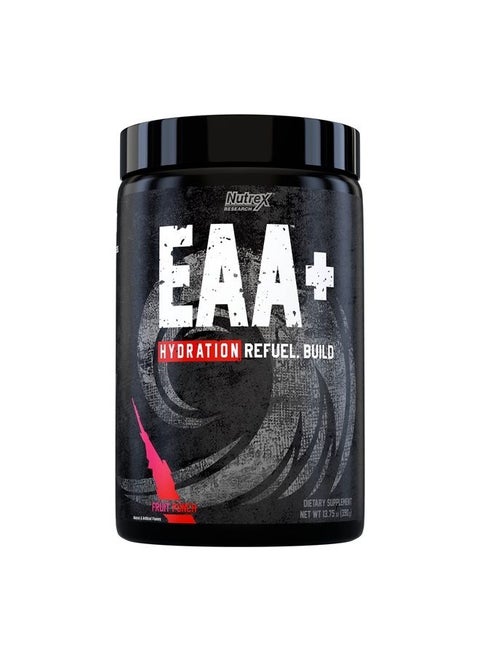 مسحوق EAA Hydration EAAs + BCAA لاستعادة العضلات والقوة وبناء العضلات والقدرة على التحمل، 30 وجبة، مشروب الفاكهة