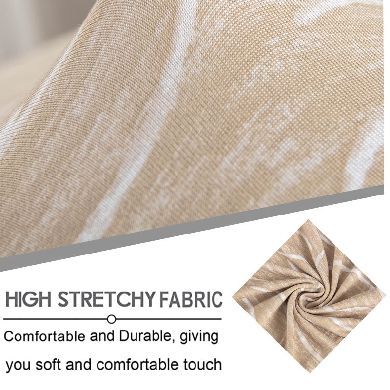 Eco-Ancheng Armless Chair Slipcover Removable Armless Accent Chairs Covers Washable Armless Slipper Chair Slipcover Printed Armless Chair Furniture Protector Covers for Living Dining Room Hotel - Image 2