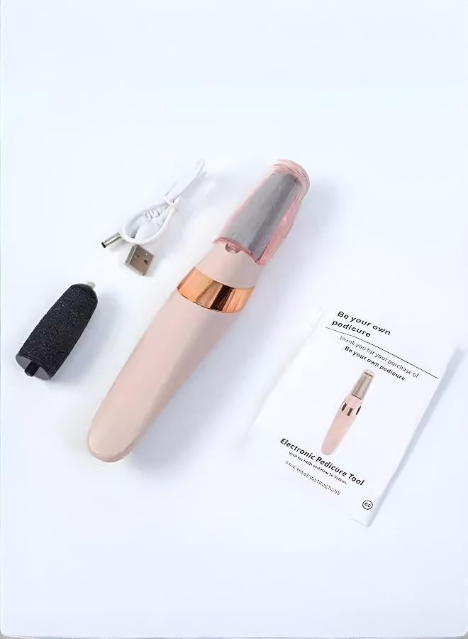 Electric Foot File for Dead Skin Removal - Lightweight and Versatile for Travel and Home Use - Image 1