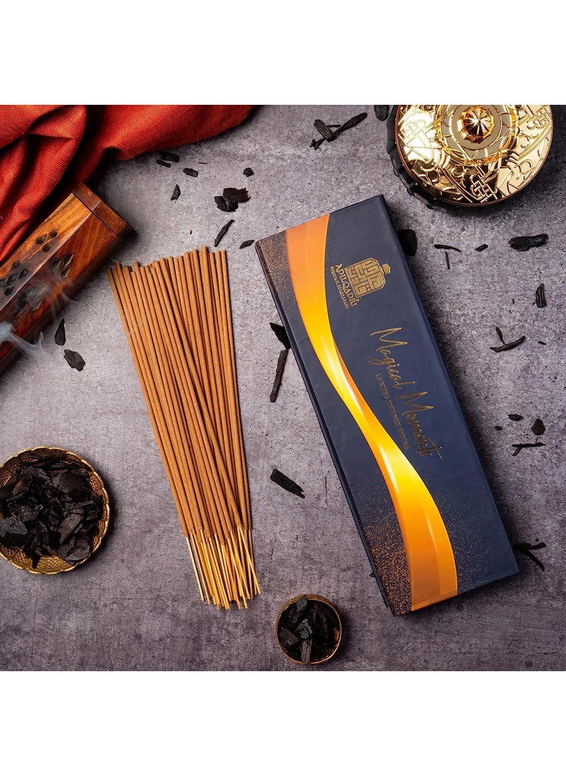 ADILQADRI Adilqadri Magical Moments Incense Sticks Fresh Fragrance for Home 100 GM  - Image 1