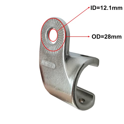 ODIER Cup Mount Bike Trailer Hitch for Thule Chariot Bike Trailers Compatible with Thule Chariot Courier Coaster Cadence Bicycle Trailer Strollers (2 Pack Cup Mount) - Image 2