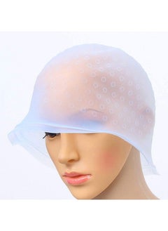 TWIREY Silicone Highlight Cap Hair Colouring Dye Cap With Metal Hook  - Image 4