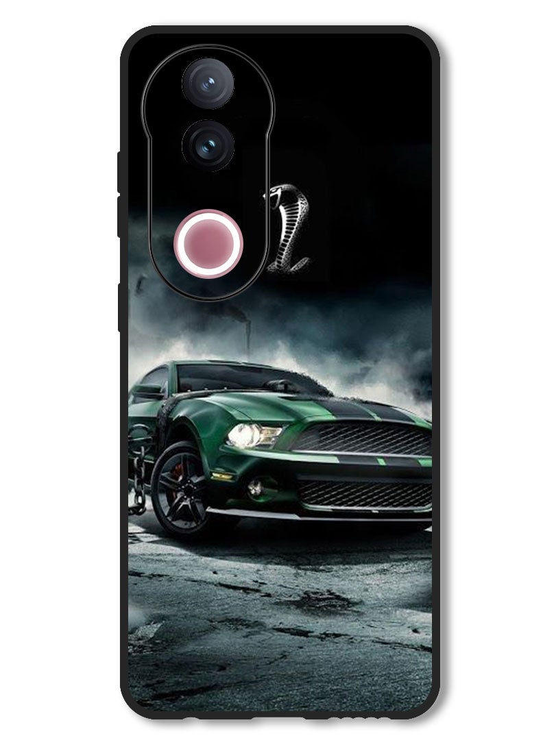 Theodor Case Compatible with Vivo V50 Protection Shockproof Bumper Cover Car (10) - Image 1