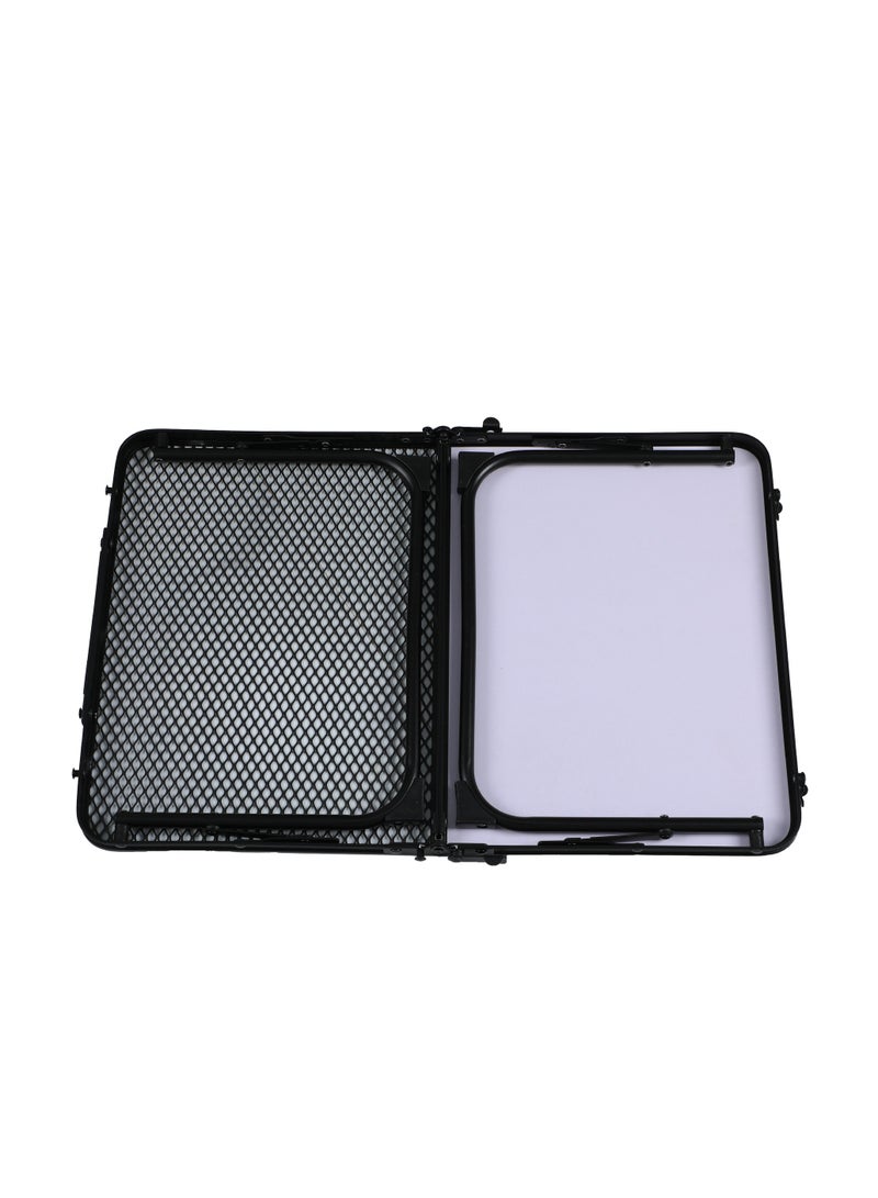 ALGHAFA Foldable ground picnic table, mesh + wood, for camping, trips and picnics, small size  - Image 5