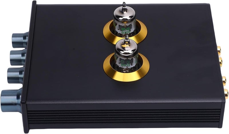 مضخم أنبوبي فراغي HiFi مع ضبط الجهير والثلاثي، مضخم أنبوبي لعشاق الصوت لأنظمة الصوت المنزلية الاستريو، نغمات دافئة غنية وجودة صوت HiFi، إشارة محسنة - Image 3