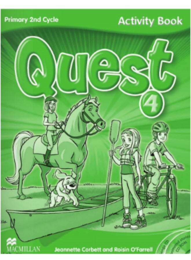 Macmillan Quest - English Course for Primary Learners -level  4_Activity_Book - Image 1
