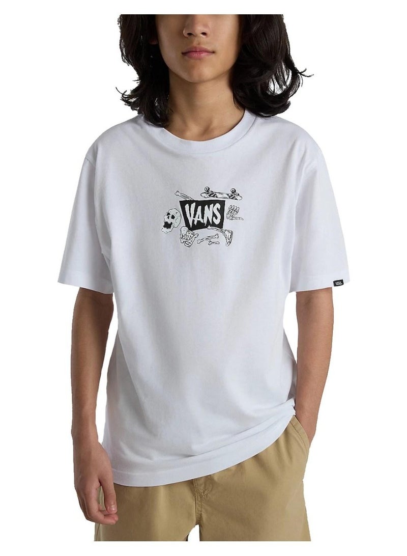 VANS Kids Skeleton Graphic T-Shirt - Image 1