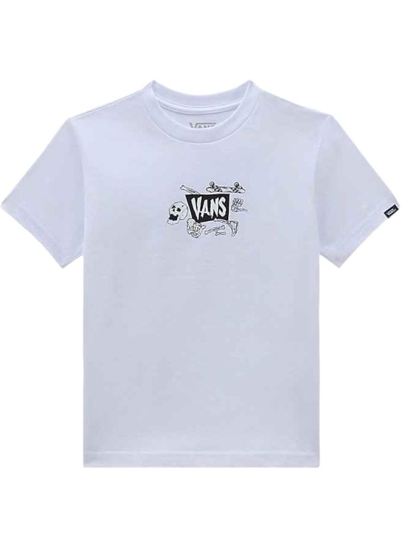 VANS Kids Skeleton Graphic T-Shirt - Image 3
