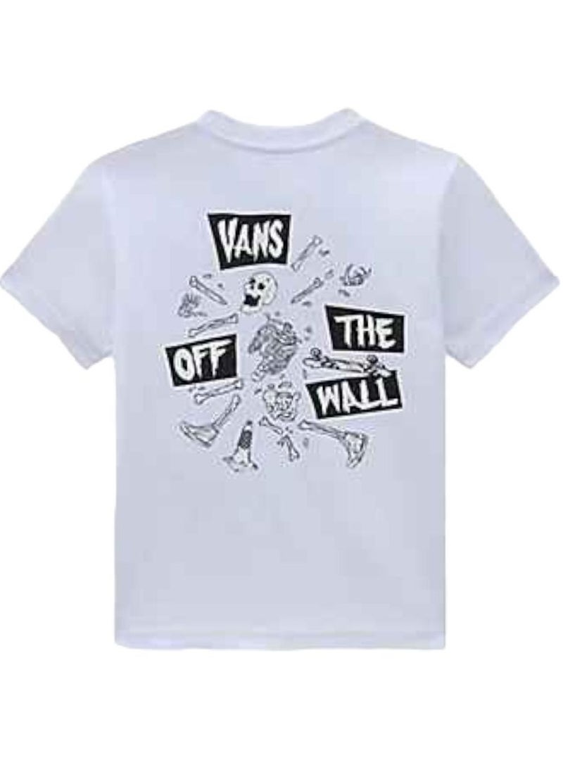 VANS Kids Skeleton Graphic T-Shirt - Image 4