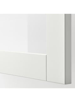 Zaboon Shelf Unit With Glass Door, White/Sindvik White Clear Glass, 60X42X64 Cm  - Image 2