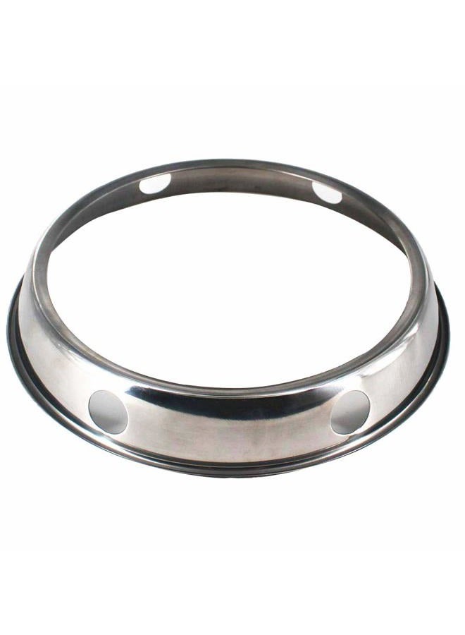 Mooduuty Wok Ring stainless steel Wok Rack 9 Inch Reversible Size for Kitchen Use - Image 1