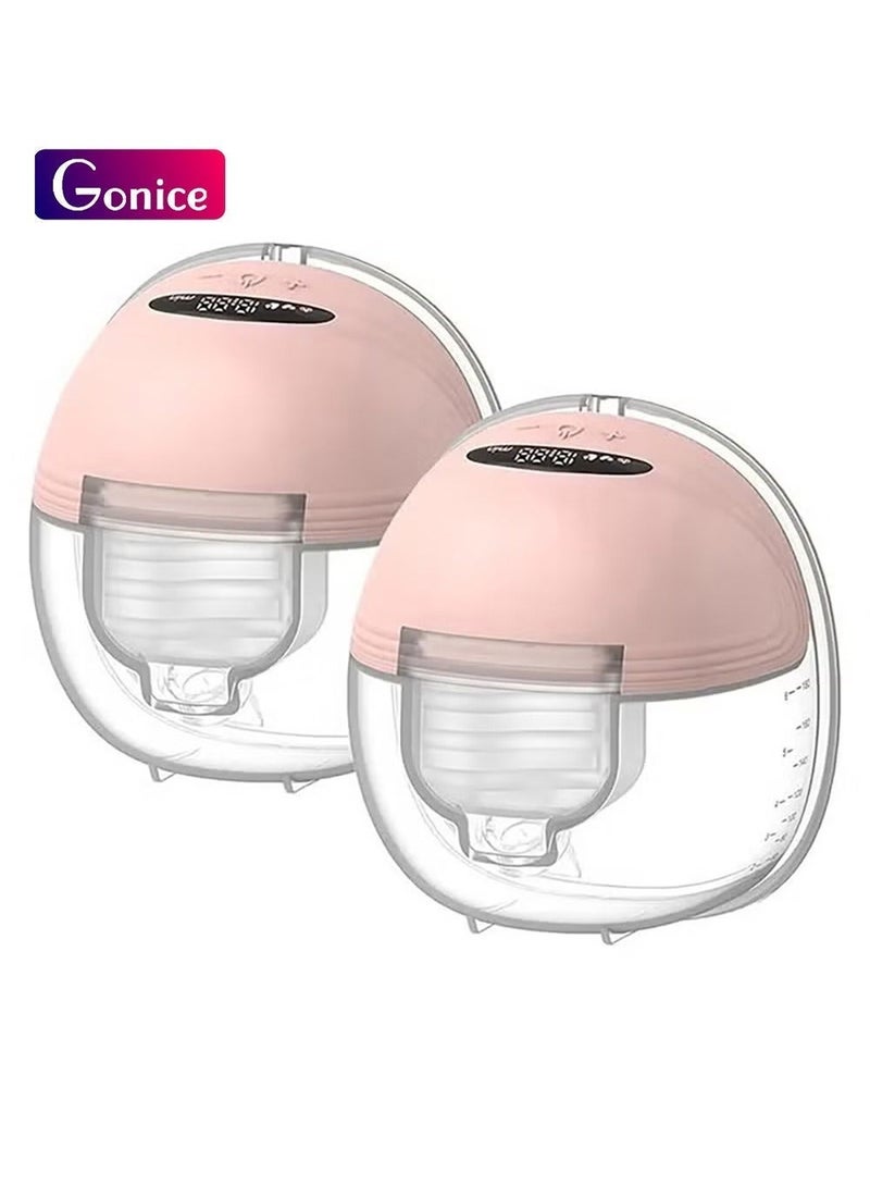 جونيس حَلَّابة صدر كهربائية مزدوجة قابلة للارتداء – ٢ قطعة، بثلاث أوضاع و١٢ مستوى - Image 1