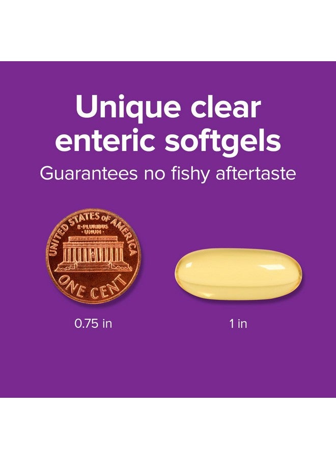 Webber naturals Webber Naturals Fish Oil 2850 mg, High Potency, 1800 mg Omega-3 per Serving, 240 Clear Enteric Softgels, No Fishy Aftertaste, Ultra-Purified, Supports Heart, Cognitive, and Joint Health - Image 4