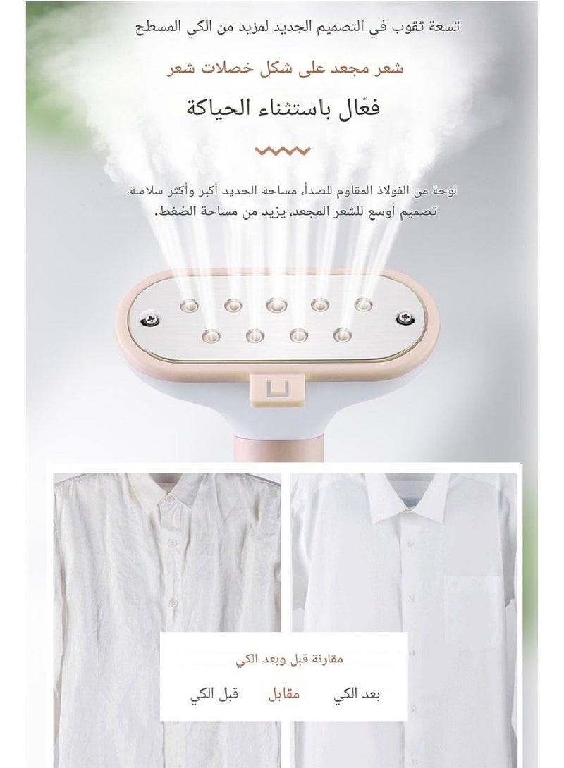 Denx Professional Garment Steamer, 2 in 1, Flatbed Vertical Steamer, 2000W, Fast Heating with 1.8L Water Tank M/DX1775, Denx Brand - Image 3