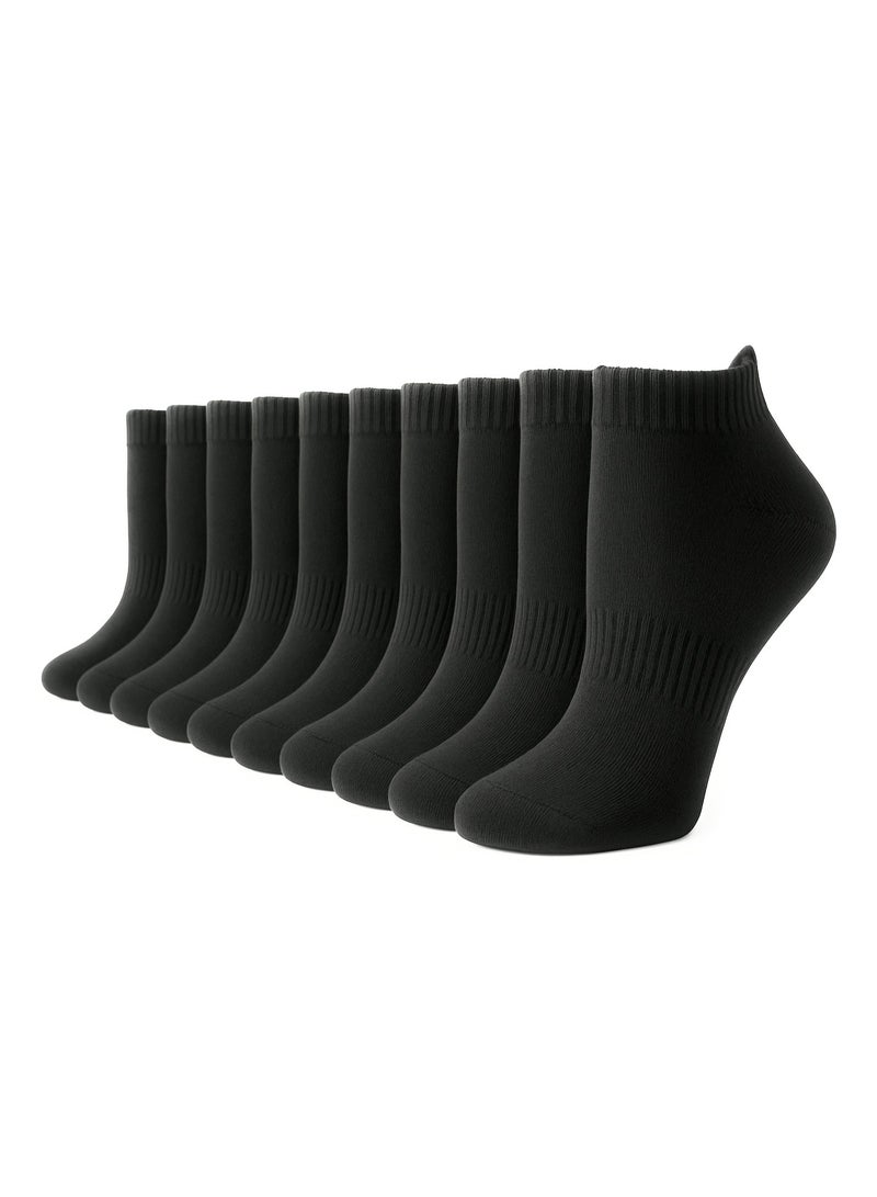 Pack of 5 pairs of high quality socks for men and women, breathable, odor-resistant and anti-slip, best for sports and long-term wear .. - Image 1