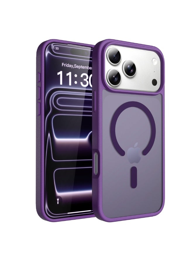 V.nice Magnetic Shockproof for iPhone 17 Pro Max Case, Camera Control, Fit for MagSafe, Military-Grade Protection, Translucent Slim Case Anti-Fingerprint - Image 1