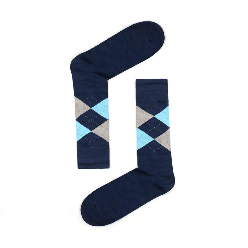 7DayOtter Men Modal Odor Resistant Dress Cotton Business Crew Socks Patterned Dress Socks - Image 5