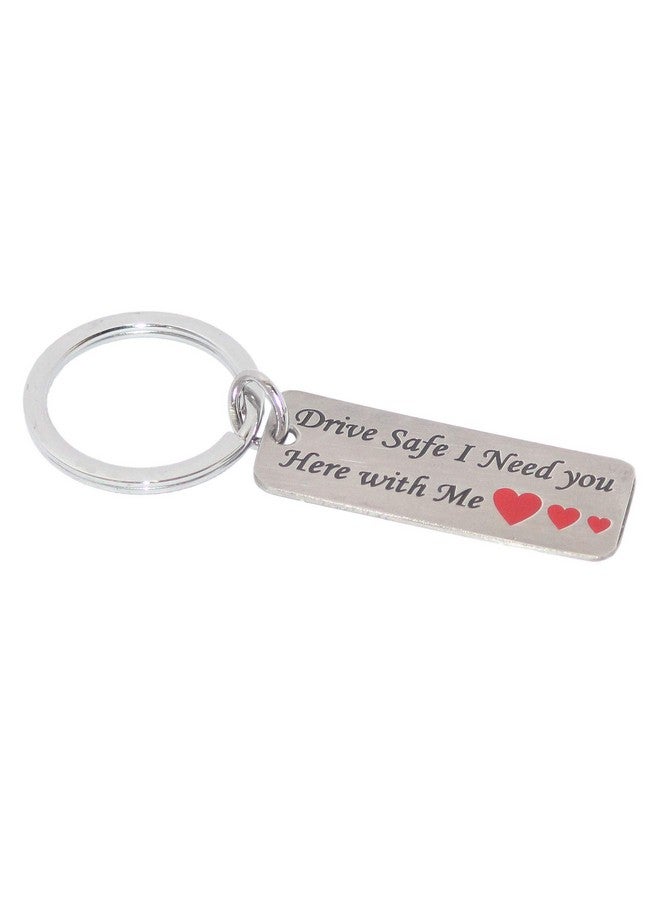 Aura Drive Safe Key Chain Keyring Engraved On Heavy Metal Tag for Husbands, Men Women - Image 3