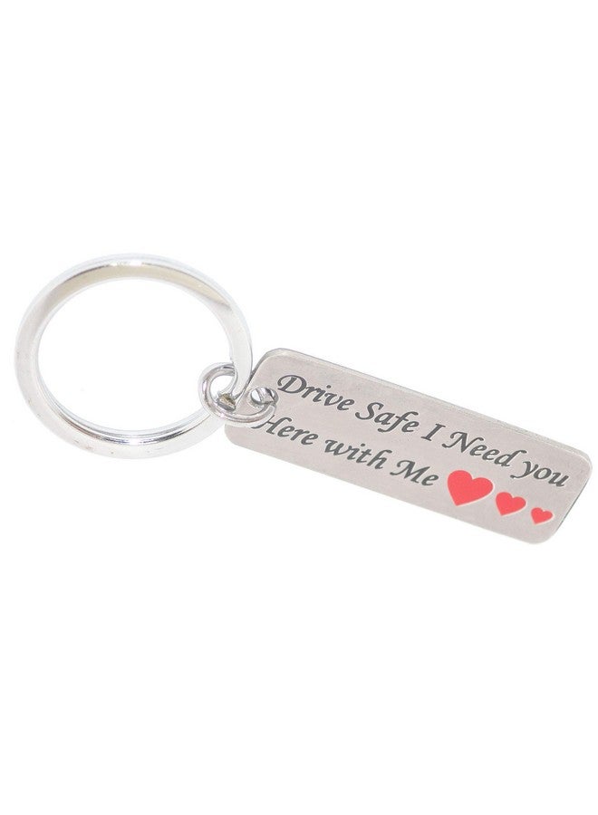 Aura Drive Safe Key Chain Keyring Engraved On Heavy Metal Tag for Husbands, Men Women - Image 4